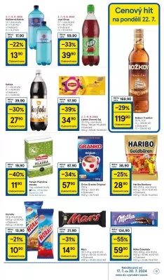 akční leták Tesco 17.7.2024-23.7.2024