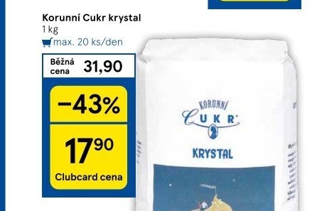 Cukr krystal Korunní
