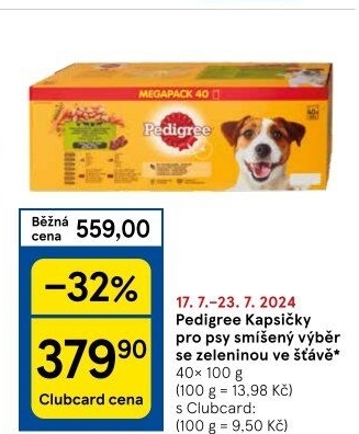 Kapsičky pro psy Pedigree