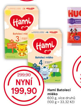 Kojenecká výživa Hami
