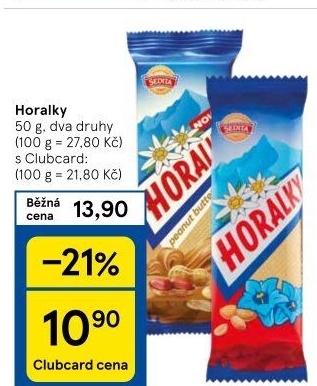 Oplatky Horalky Sedita