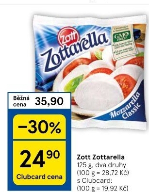 Sýr Zottarella Zott