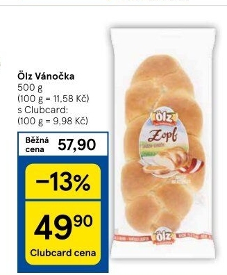 Vánočka Ölz