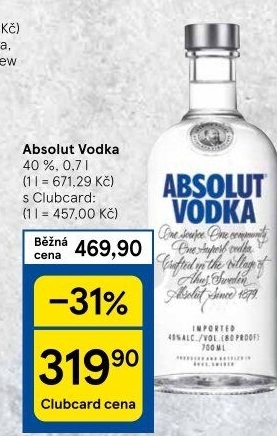 Vodka Absolut