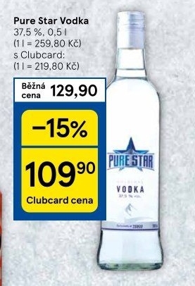 Vodka Pure Star