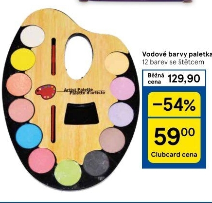 Vodové barvy