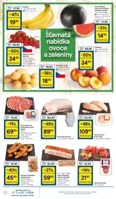 akční leták Tesco 17.7.2024-23.7.2024