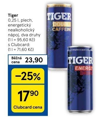 Energetický nápoj Tiger