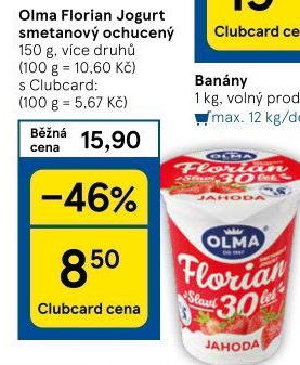 Jogurt smetanový Florian Olma