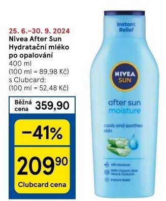 Mléko hydratační po opalování Sun Nivea