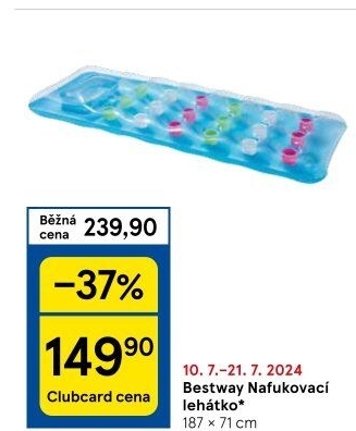 Nafukovací léhátko Bestway
