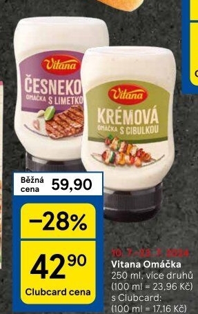 Omáčky Vitana