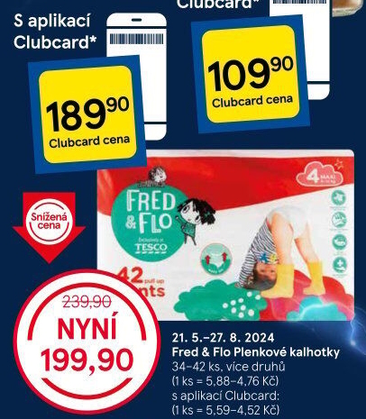 Pleny dětské Pants Fred&amp