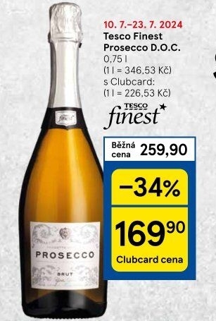 Prosecco Tesco Finest