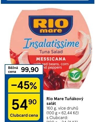 Salát Insalatissime Rio Mare