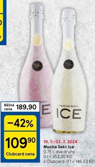 Sekt Ice Mucha