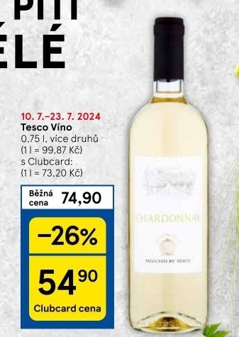 Vína Tesco