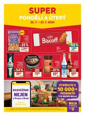 akční leták BILLA 17.7.2024-23.7.2024