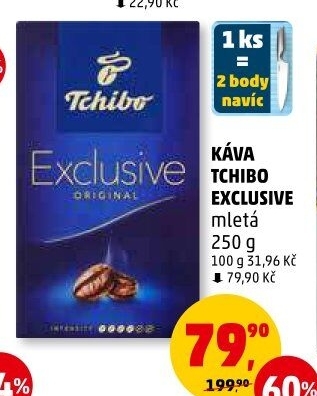 Mletá káva Tchibo Exclusive