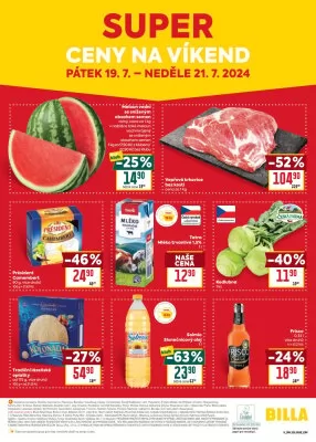 akční leták BILLA 17.7.2024-23.7.2024