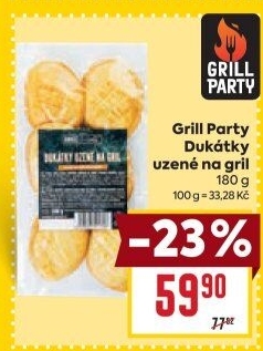 Dukátky uzené na gril Grill Party