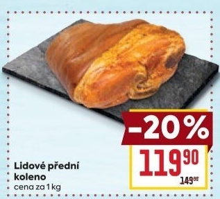 Koleno vepřové přední Lidové