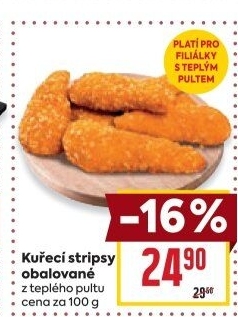 Kuřecí stripsy