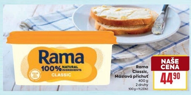 Margarín Classic Rama