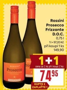 Prosecco DOC Frizzante Rossini