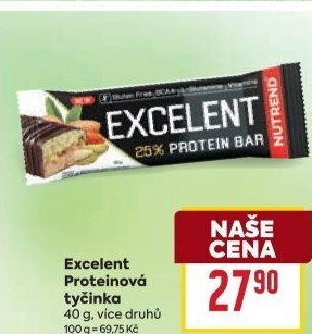 Proteinová tyčinka Excelent Nutrend