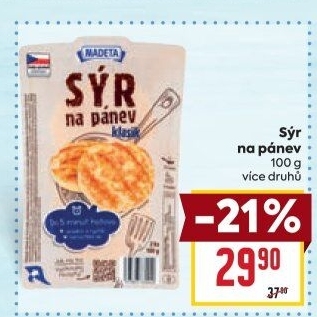 Sýr na pánev Madeta