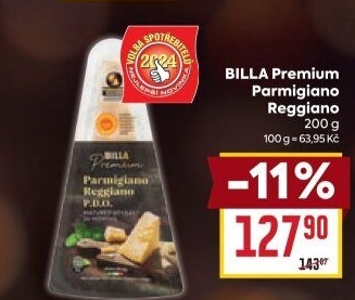 Sýr Parmigiano Reggiano Premium Billa