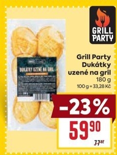 Dukátky uzené na gril Grill Party