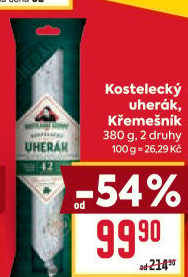 Salám Uherák kostelecký Kostelecké uzeniny