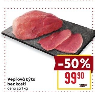Vepřová kýta bez kosti