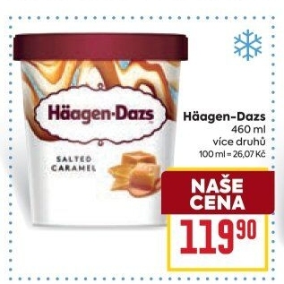 Zmrzlina v kelímku Häagen-Dazs