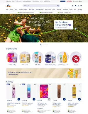 akční leták dm drogerie 17.7.2024-23.7.2024