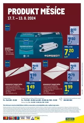 akční leták Makro 17.7.2024-30.7.2024
