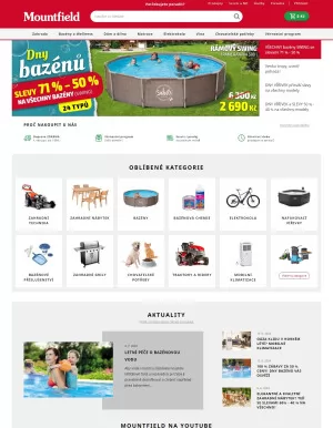 akční leták Mountfield 17.7.2024-23.7.2024