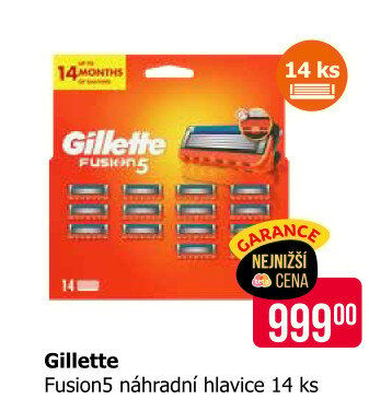 Náhradní hlavice pánské Fusion5 Gillette