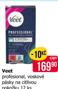 Pásky depilační Veet
