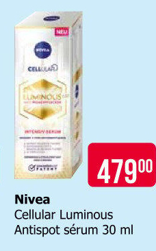 Sérum pleťové Cellular Luminous Anti-spot Nivea
