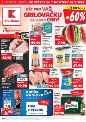akční leták Kaufland 24.7.2024-30.7.2024