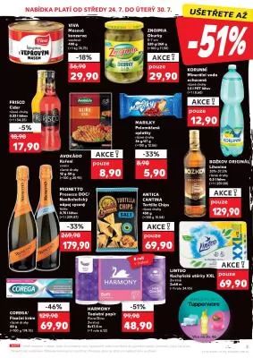 akční leták Kaufland 24.7.2024-30.7.2024