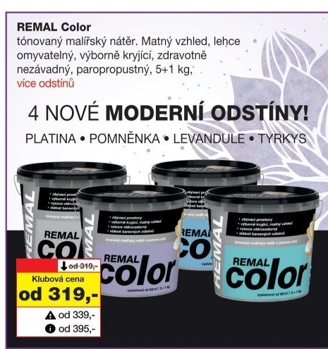 Malířský nátěr Color Remal