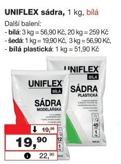 Sádra Uniflex