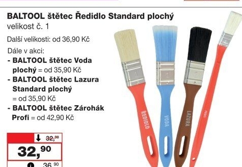 Štětec zárohák Baltool
