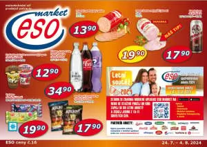 akční leták ESO MARKET 24.7.2024-4.8.2024