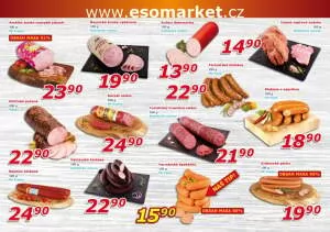 akční leták ESO MARKET 24.7.2024-4.8.2024