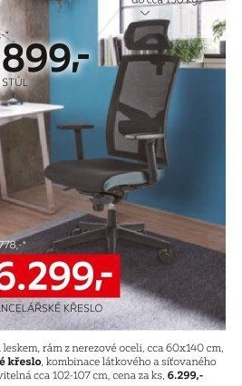 KANCELÁŘSKÉ KŘESLO